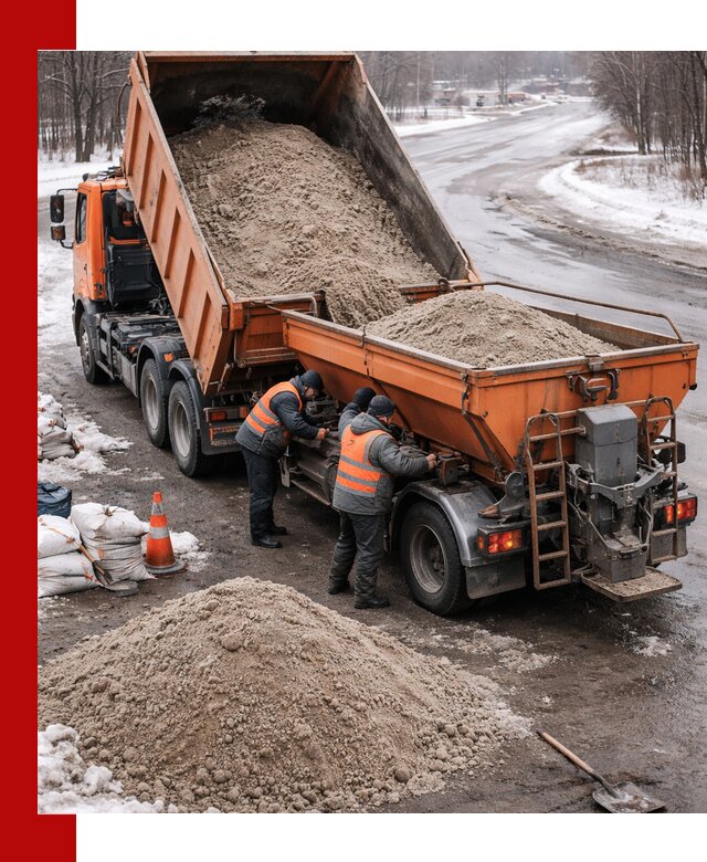 Поставка и вывоз пескосоля в Кизляре оптом и в розницу