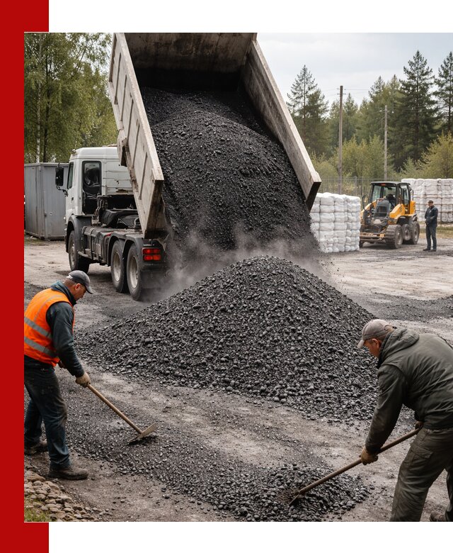 Доставка и продажа асфальтного гранулята в Кизляре