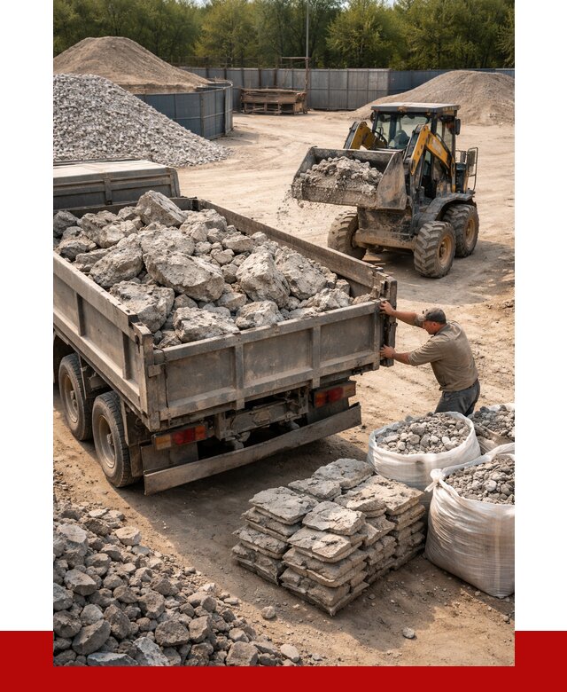 Купить бой бетона с доставкой в Кизляре от 4877 р. | ПРОНЕРУДКзр