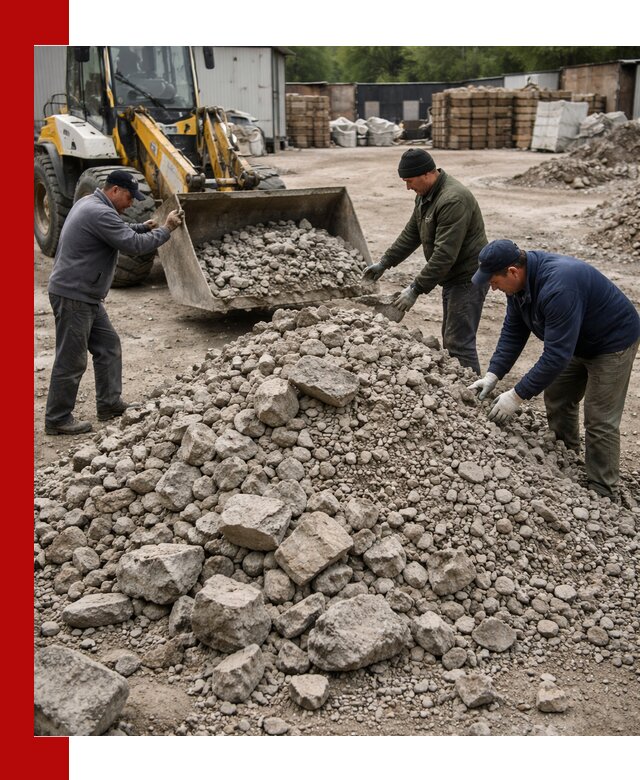 Демонтаж и вывоз бой бетона в Кизляре