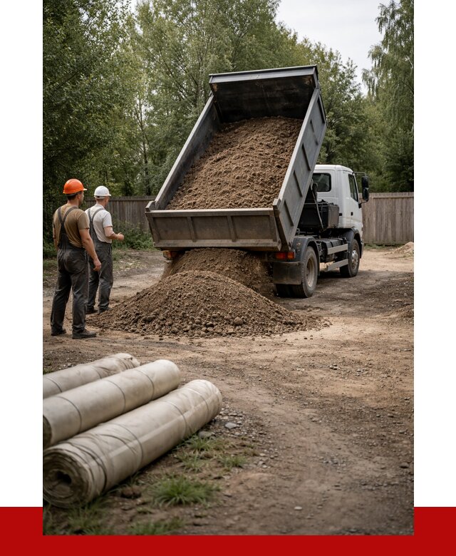 Доставка сыпучих материалов самосвалом в Кизляр от 4268 р. | ПРОНЕРУДКзр