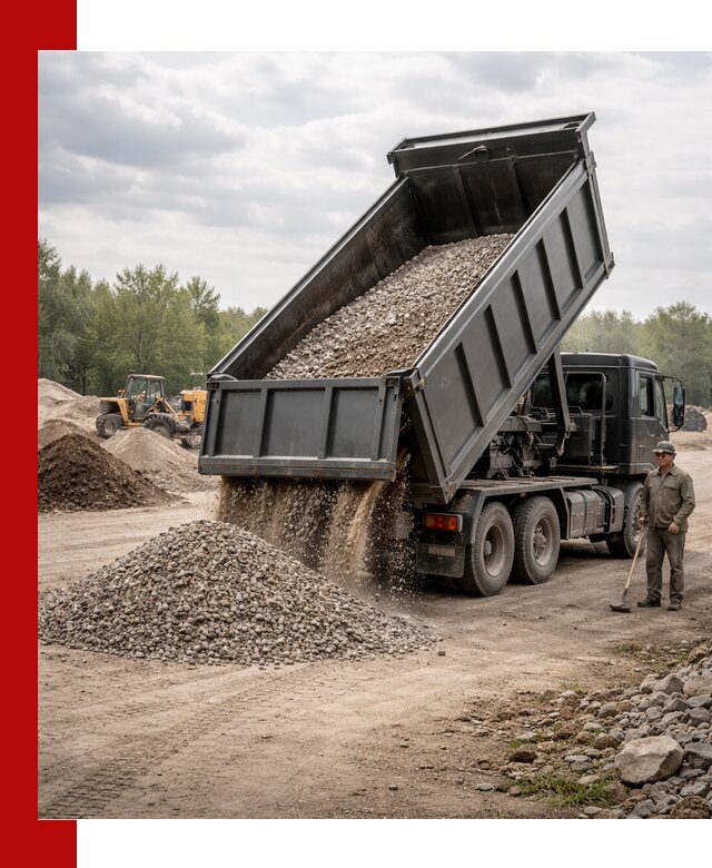 Доставка самосвалом 30 м3 по выгодным ценам в Кизляре