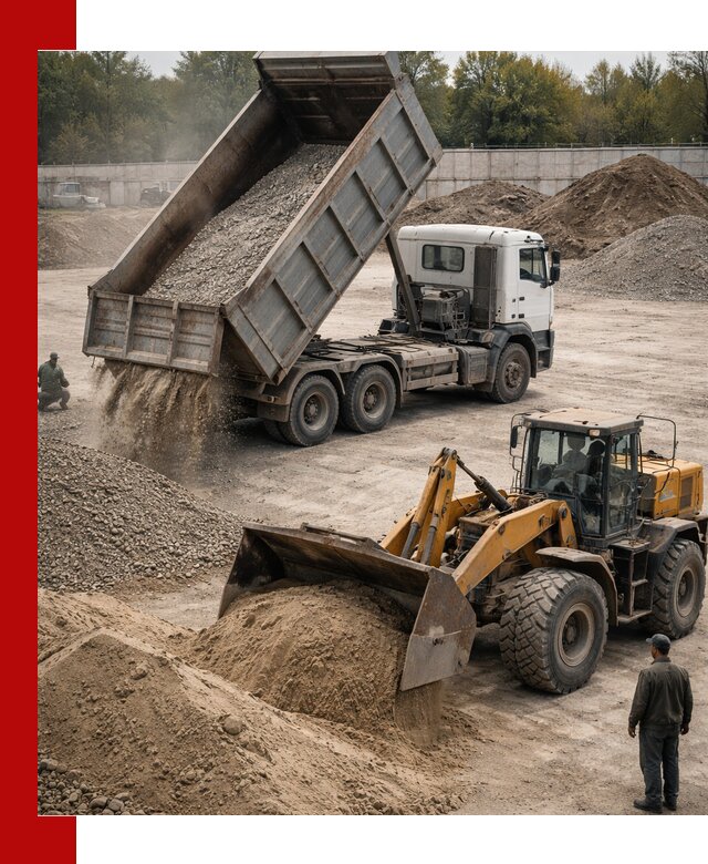 Перевозка сыпучих грузов самосвалами и бортовыми в Кизляре