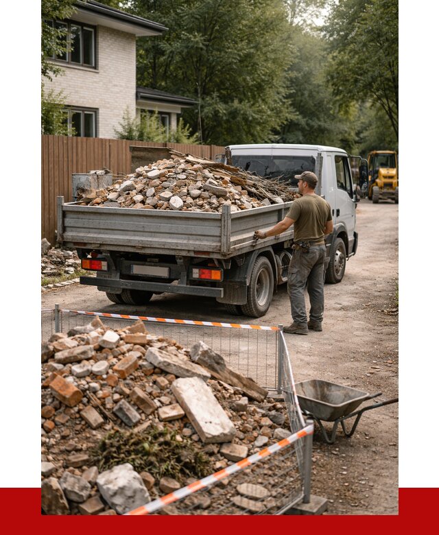 Вывоз строительного мусора с погрузкой в Кизляре от 7621 р | ПРОНЕРУДКзр