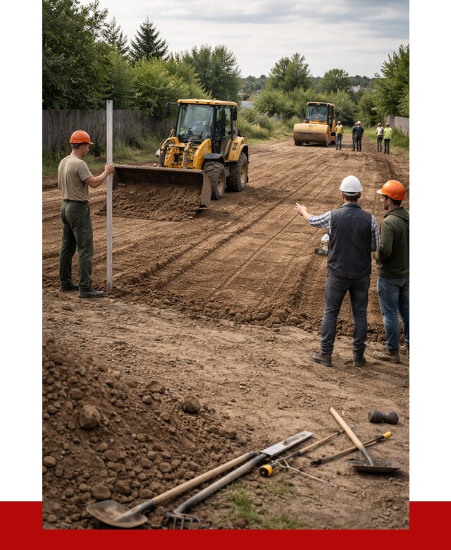 Планировка участка грунтом в Кизляре от 4572 р ПРОНЕРУДКзр