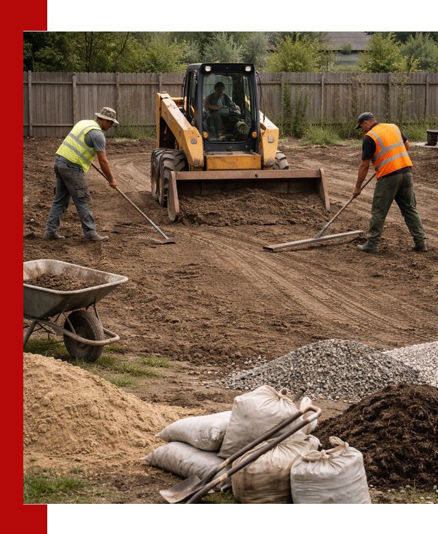 Выравнивание участка под строительство и благоустройство в Кизляре